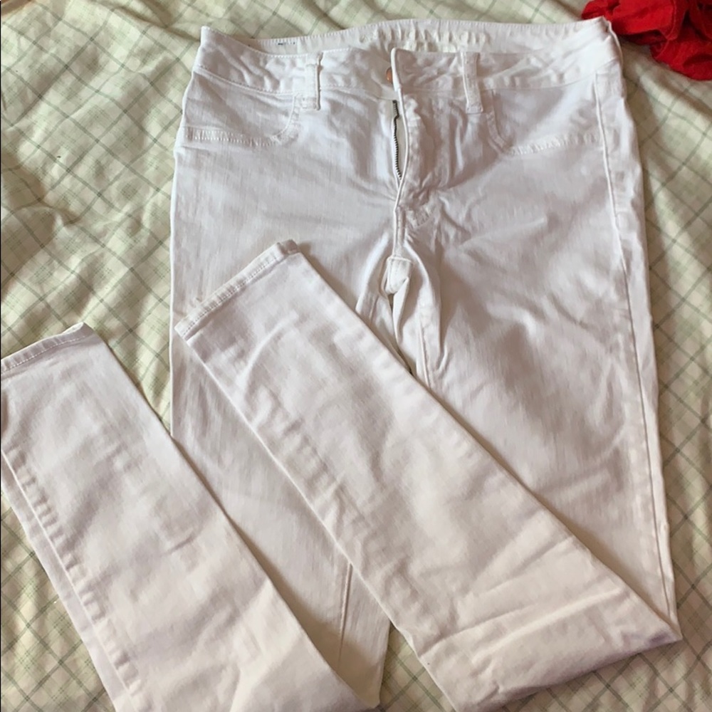 White jeans